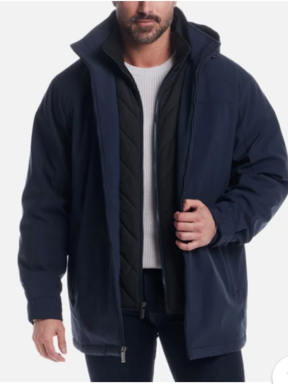 Weatherproof Men's Ultratech Jacket Windproof Water Resistant - Picture 2 of 15